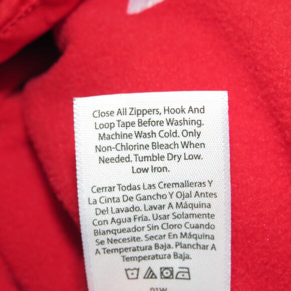 Wonder Nation Red and Black Boys Hooded Puffer Jacket - Picture 7 of 7